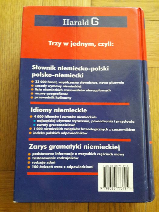 Harald G – Słownik niemiecko-polski wraz z idiomami i gramatyką