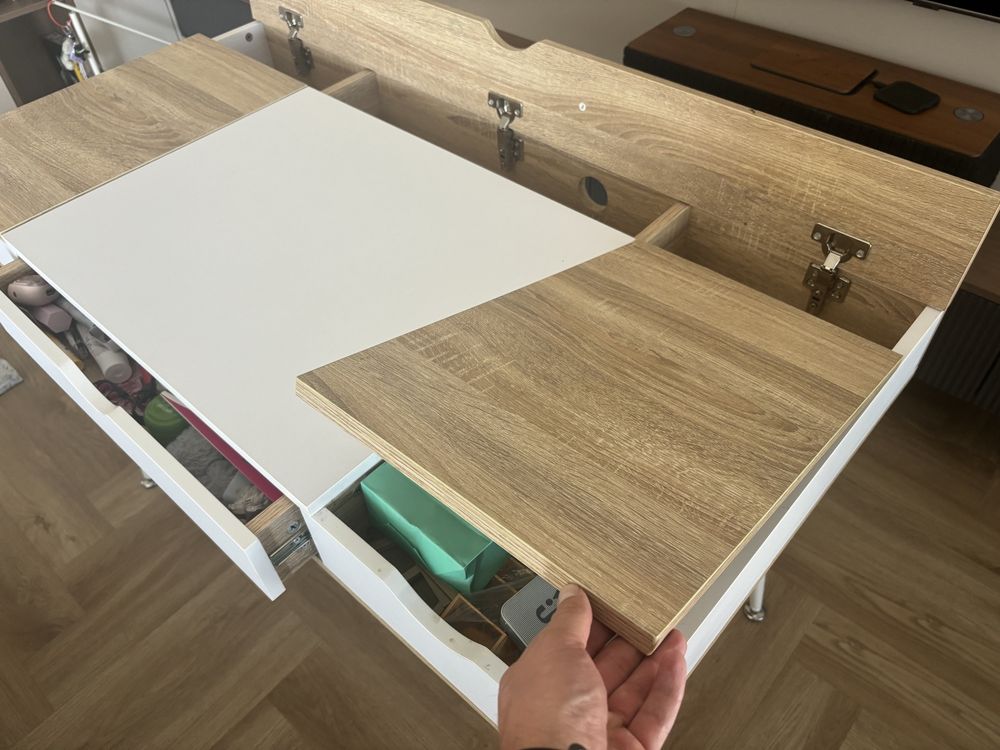 Piękne biurko designerskie styl skandynawski