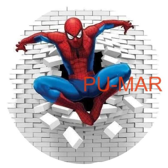 Opłatek na tort Urodziny Spider-Man