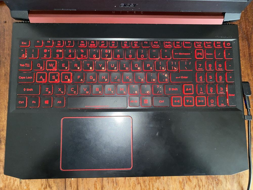 Acer nitro 5 / AN515-54 / GTX 1660TI / I7-8750H / 16gb ddr 4 /