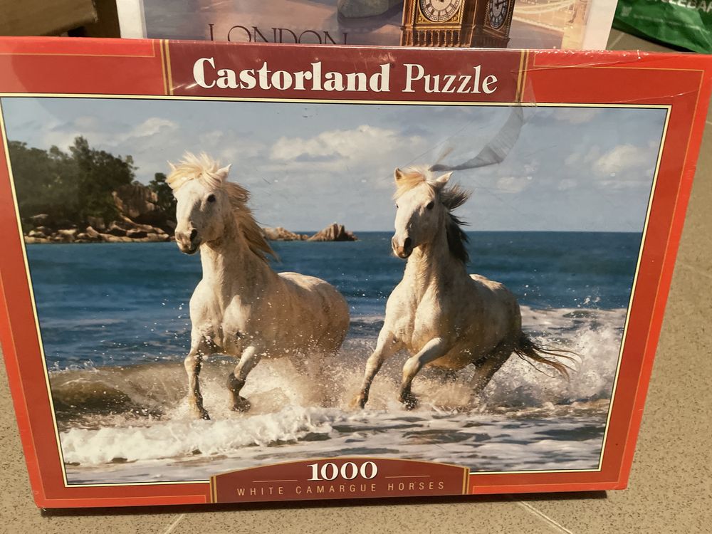 Puzzle 1000el - zestaw