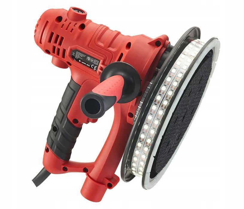 ШЛИФМАШИНА для стен и потолка BAUMR-AG - 2704 с подсветкой
