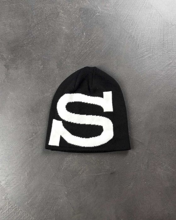 Шапка STUSSY S Logo Beanie Black