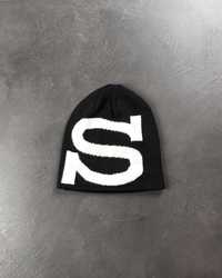 Шапка STUSSY S Logo Beanie Black