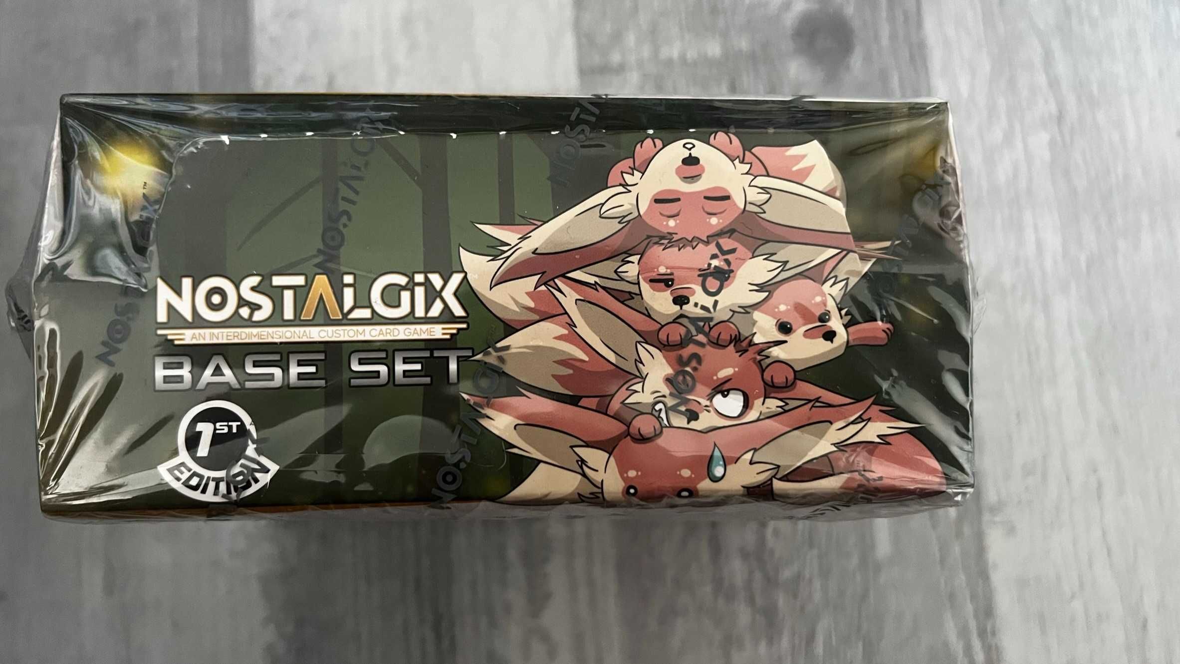 Nostalgix TCG: Base set 1st edition Booster Box