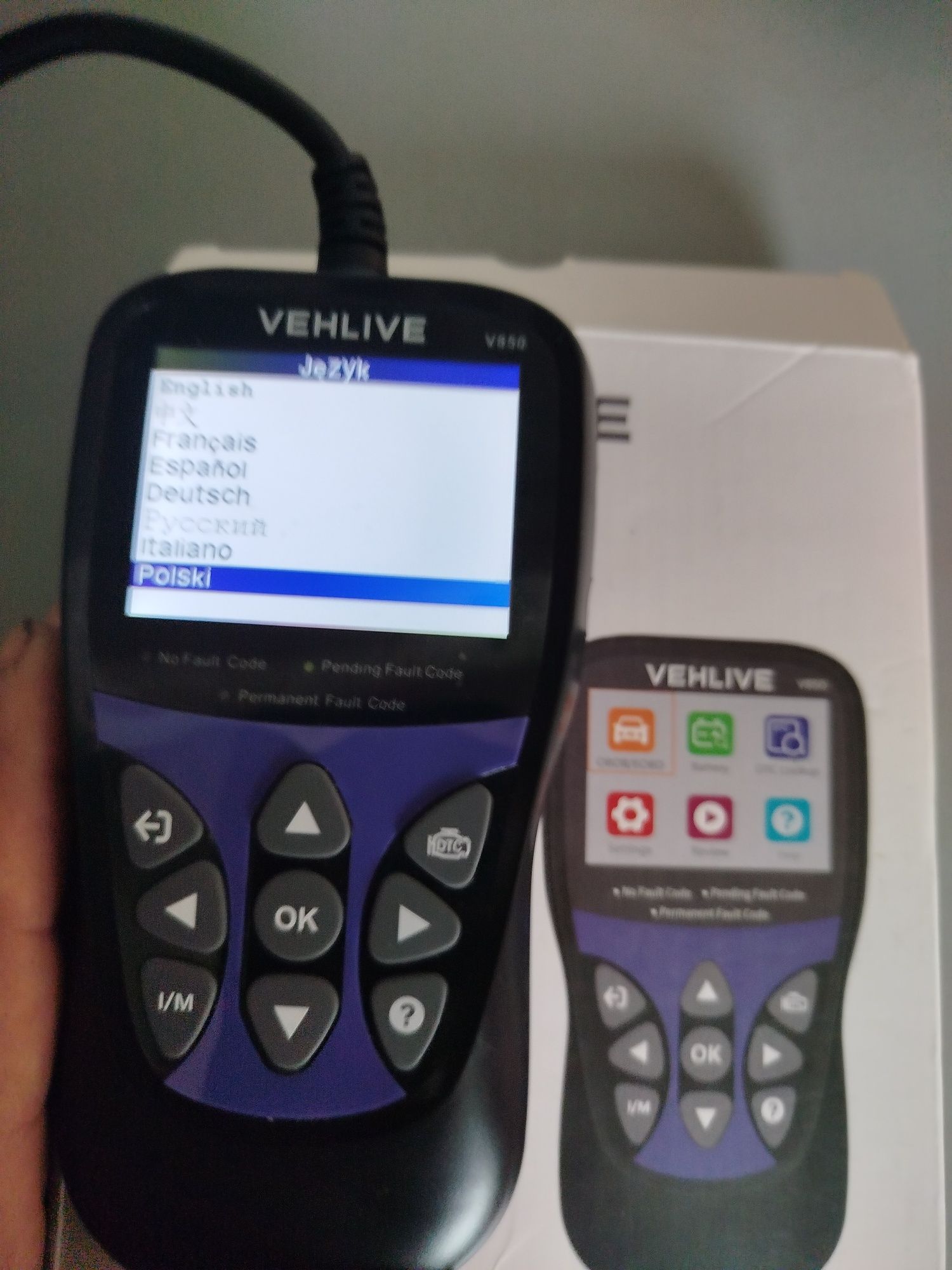Skaner obd interfejs   v850  VD30 launch delphi