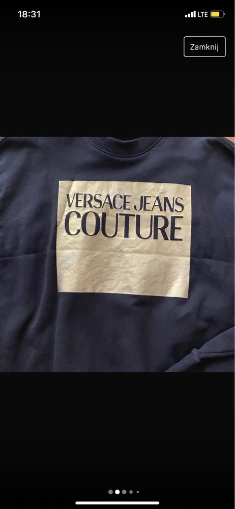 Bluza męska Versace Jeans Couture rozmiar M