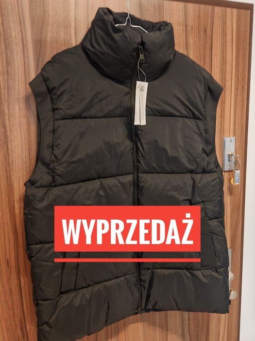Bezrękawnik puchowy oversize damski Outhorn, rozm. L/XL. Okazja.