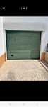 Portao de garagem  verde