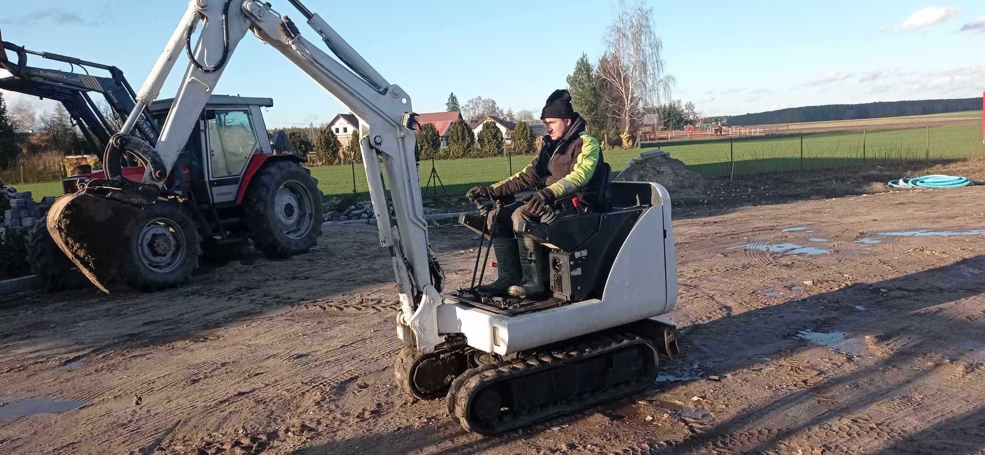 minikoparka bobcat 322