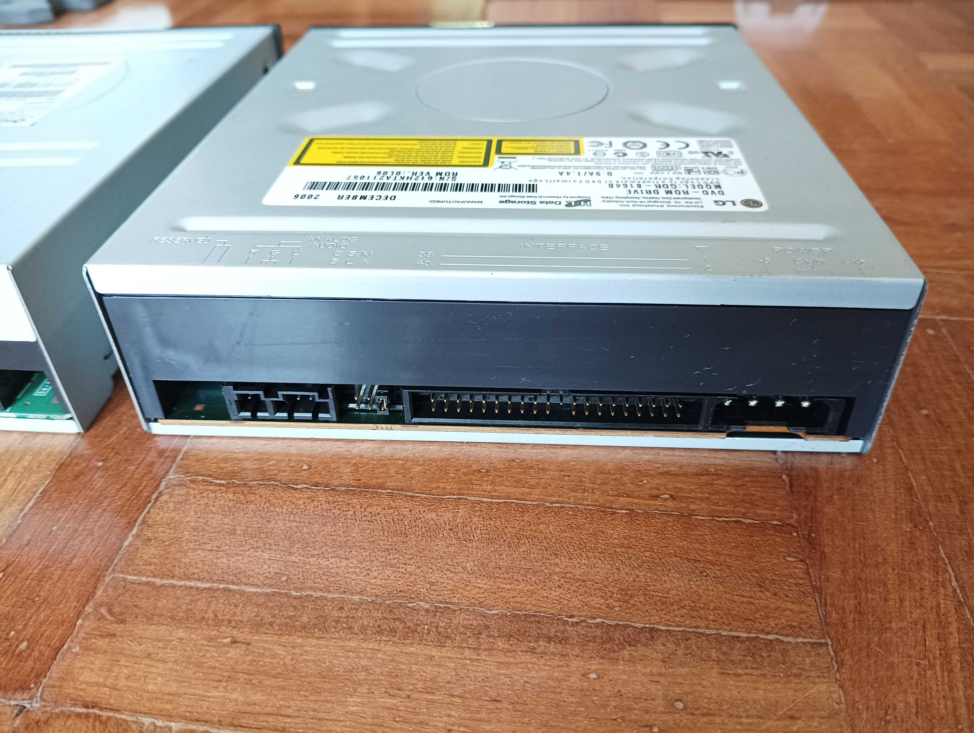 Drive Optica Leitor LG IDE/ATA de CD e DVD ROM