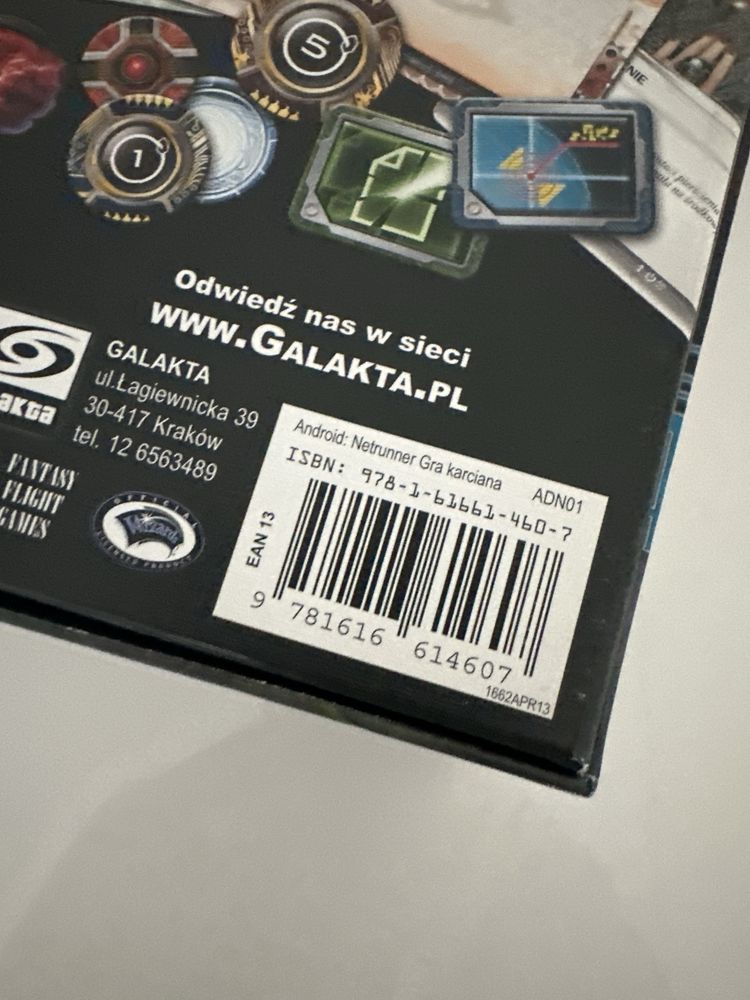 Android Netrunner Gra Karciana LCG