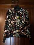 Bomber - Florido - completamente Novo - Zara - XS