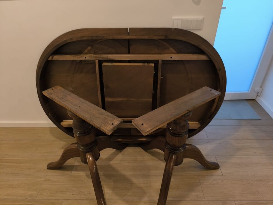 Mesa de Madeira extensível ( pés de galo)