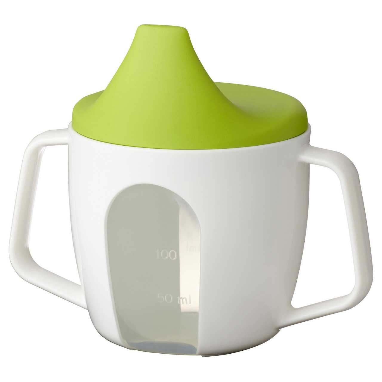 Чашка-поильник для ребёнка IKEA BÖRJA детская кружка-поилка