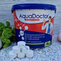 Таблетки для басейну AquaDoctor C-60T шок хлор Хімія для басейну