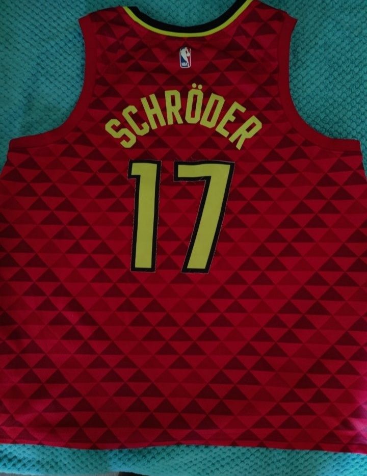 Koszulka do koszykówki Nike Atlanta Hawks Schröder