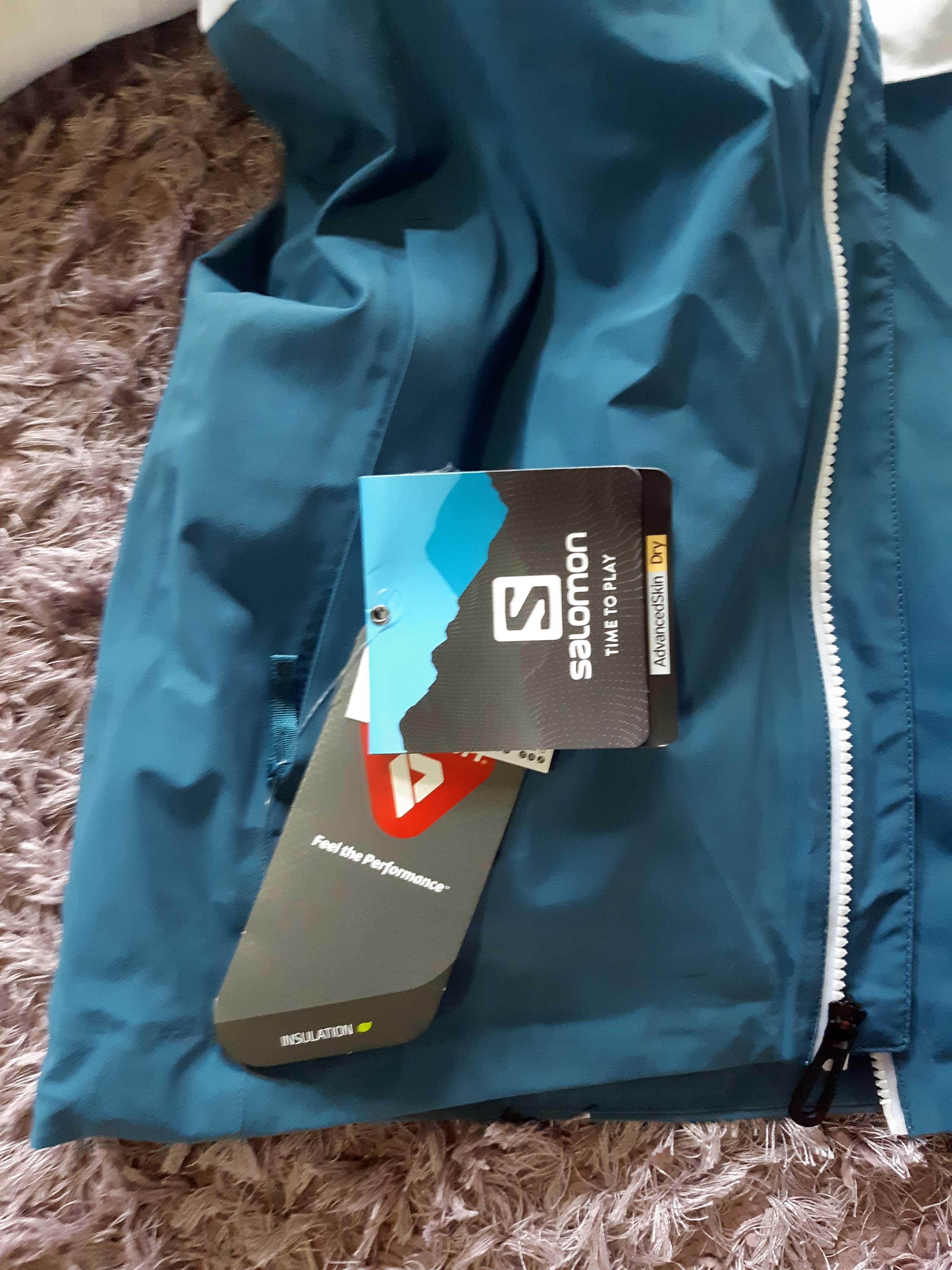 kurtka Salomon Jacket Slalom M nowa na gwarancji Primaloft 20.000 memb