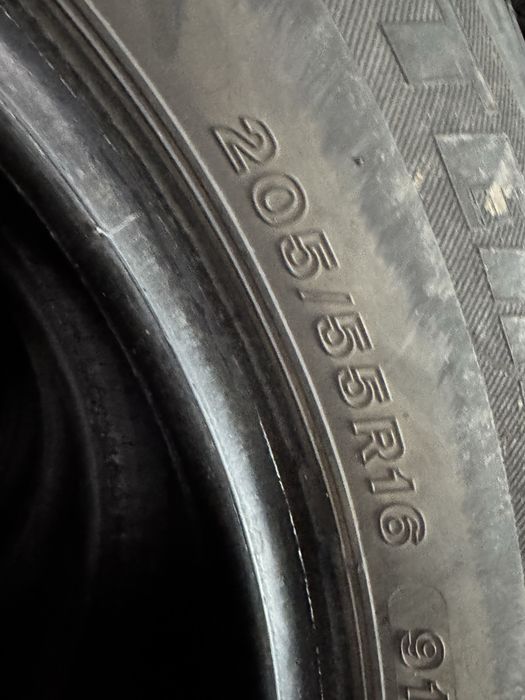 Opony 205/55/16 firestone 6.5 mm zimowe 4 sztuki