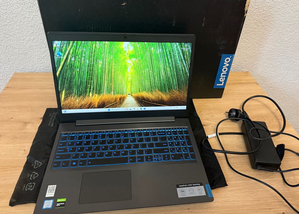 Zadbany Mocny Gaminowy Laptop Lenovo 8/512 GB Gtx 1650 i5 15.6 nvidia
