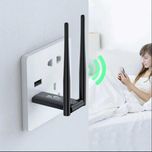 USB підсилювач WIFI Двохантений  / Бездротовий вайфай репитер