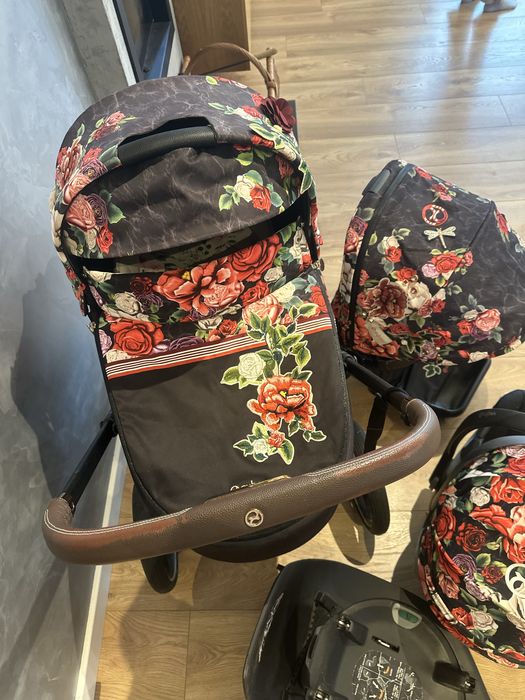 Cybex PRIAM 4.0 SPRING BLOSSOM Wózek 3w1