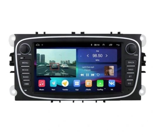Radio 2 Din Android 13  gps carplay DVD For Ford Focus Mondeo