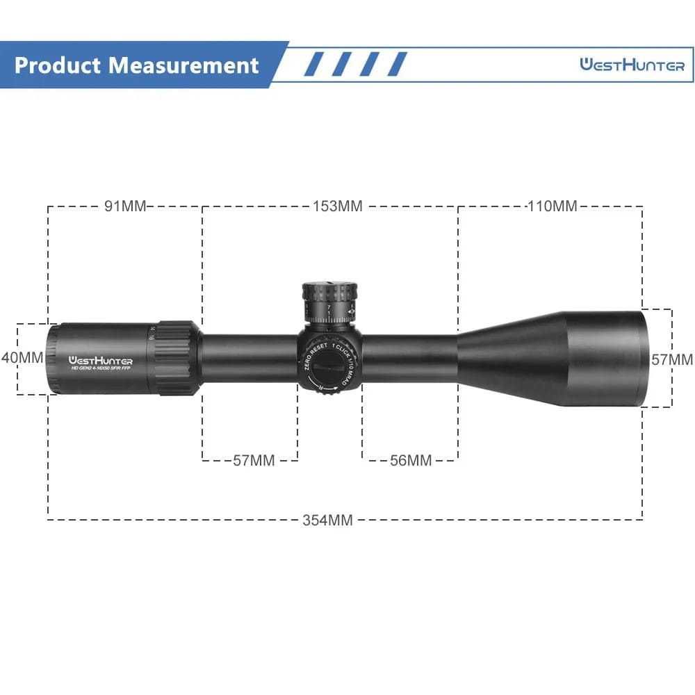 Luneta celownicza WestHunter HD Gen2 4-16x50 FFP