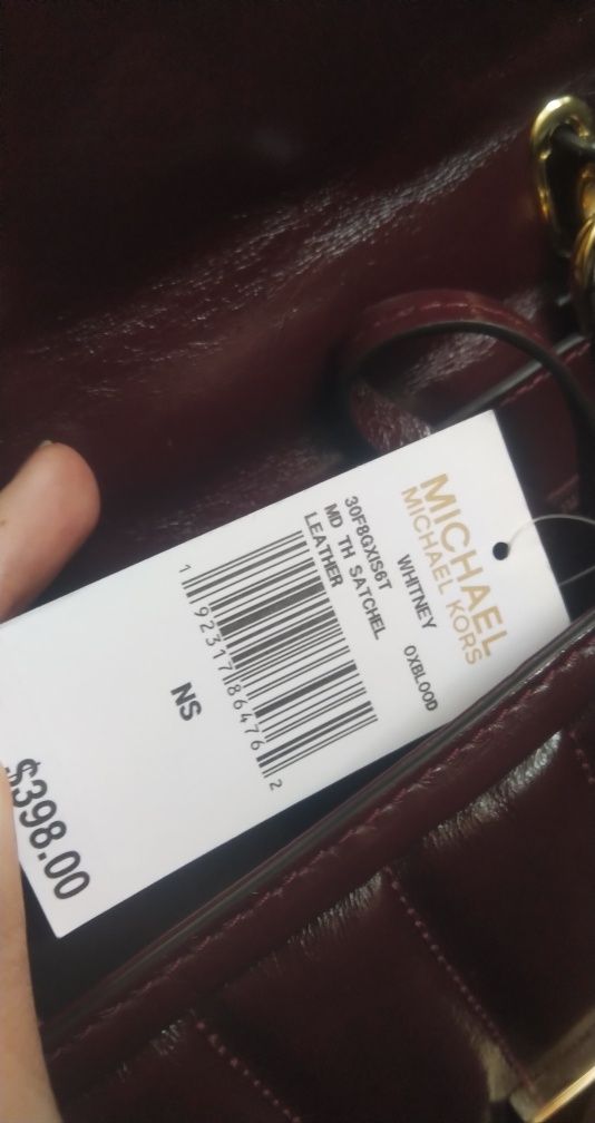 Нова сумка Michael Kors натуральна шкіра базова оригинал