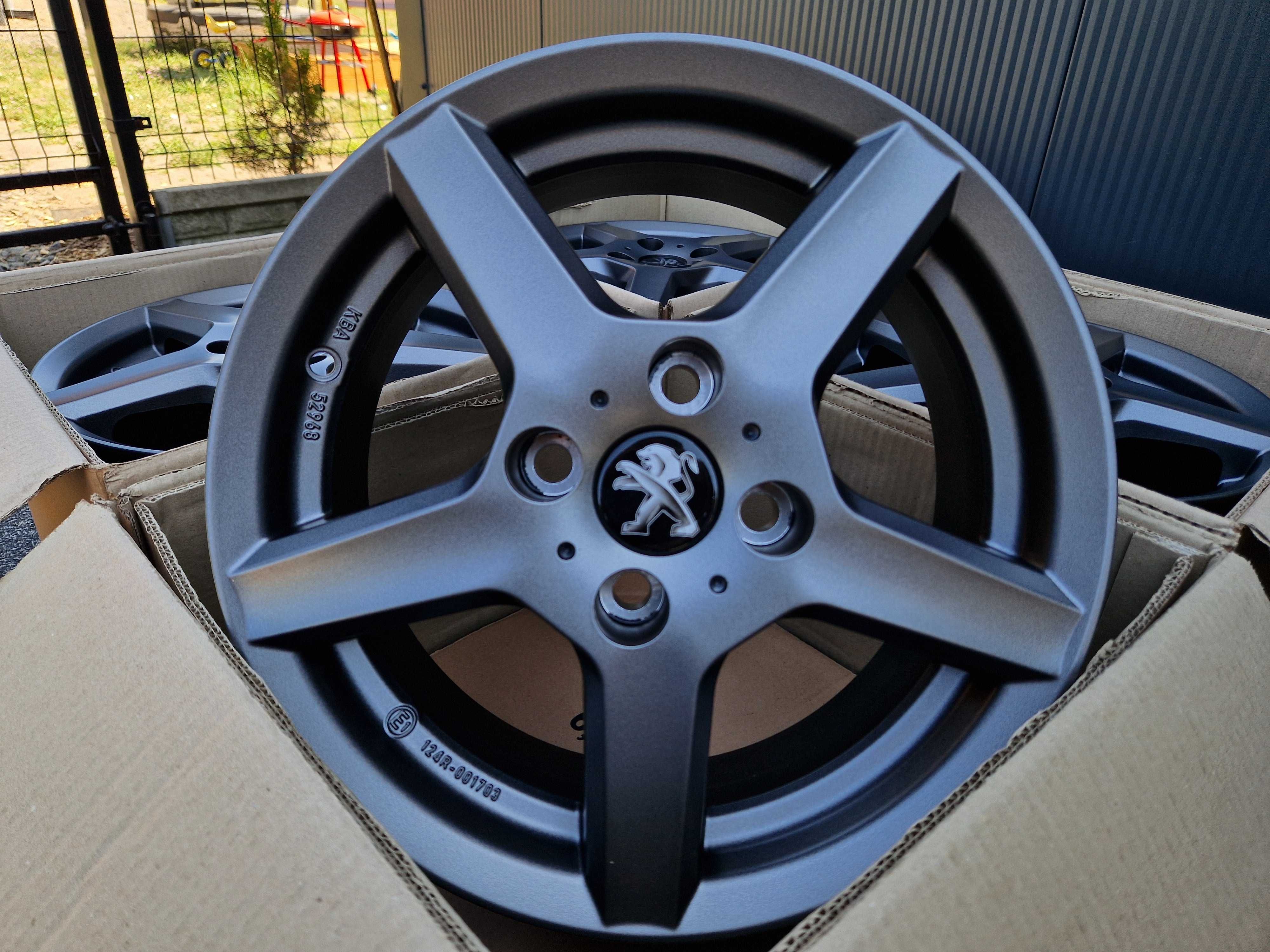 Felga 15" 4x108 PEUGEOT 208 II, II FL, 206