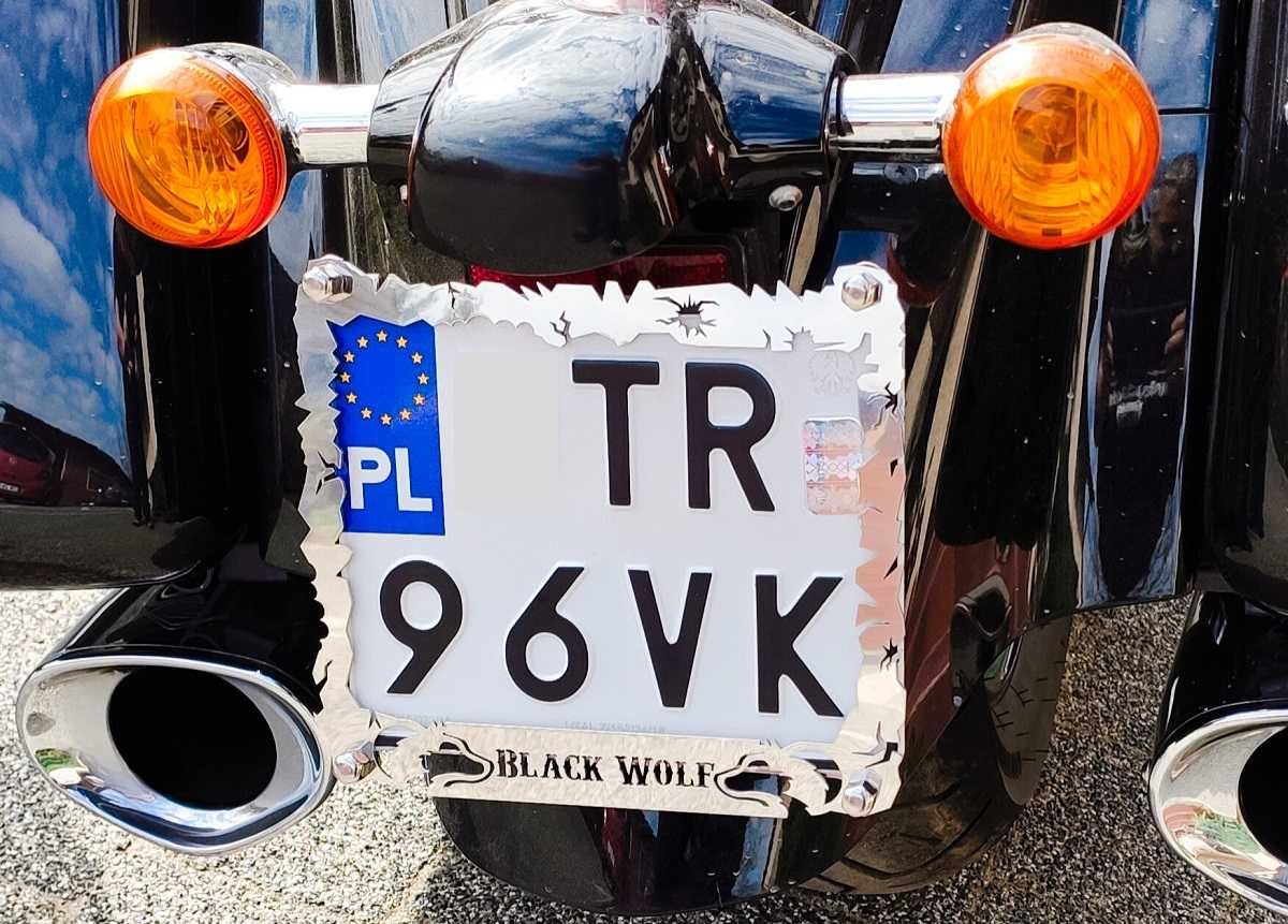 Ramka motocyklowa NAPIS Chopper do tablic moto - Akcesoria motocyklowe