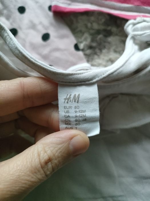 Koszulka z długim rękawem 9-12 msc