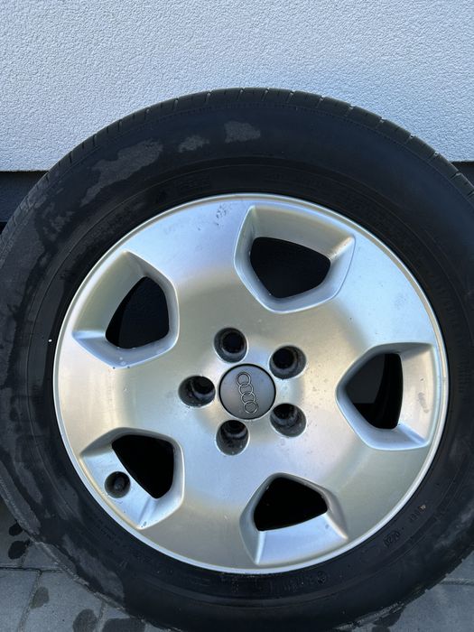 Alufelgi z oponami komplet 5 sztuk