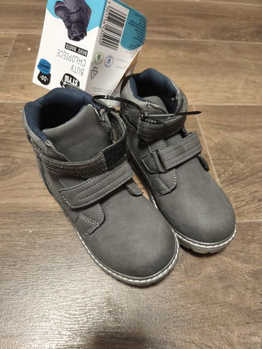 Nowe trzewiki wiosenne do kostki rozm. 30