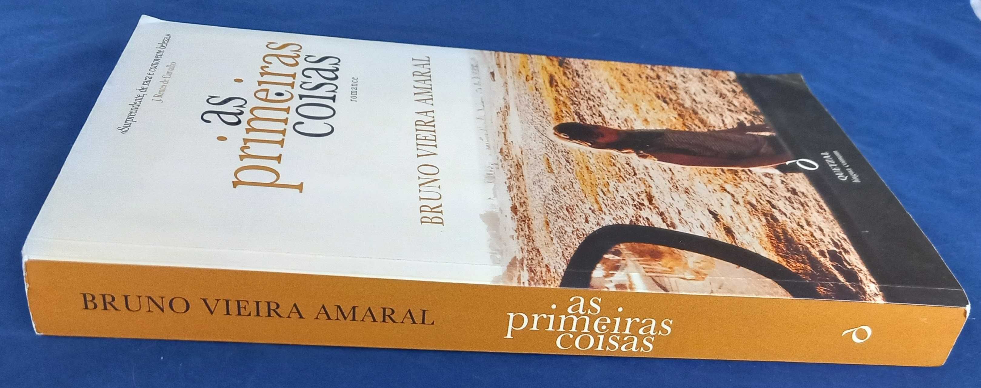 Livro As Primeiras Coisas de Bruno Vieira Amaral [Portes Grátis]