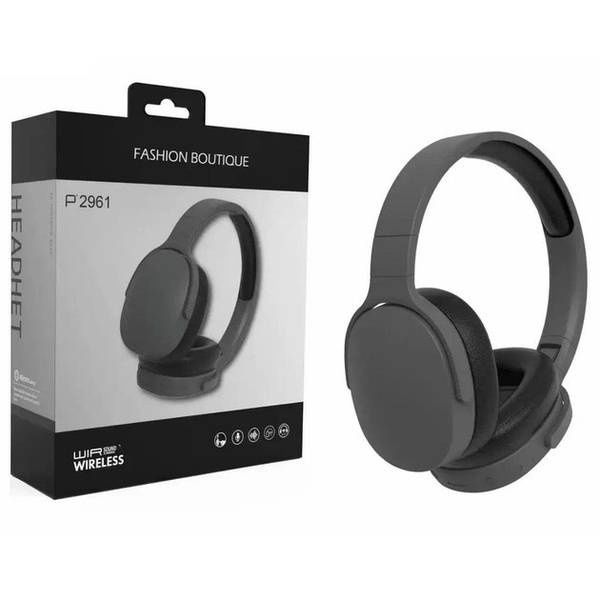 Зручні Bluetooth навушники P2961 з мікрофоном, бездротові 9225
