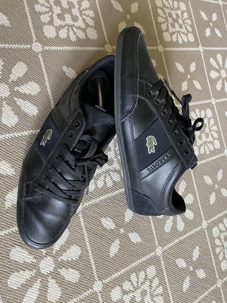 Sneakersy Lacoste Chaymon rozmiar 43, skóra natural, stan bardzo dobry