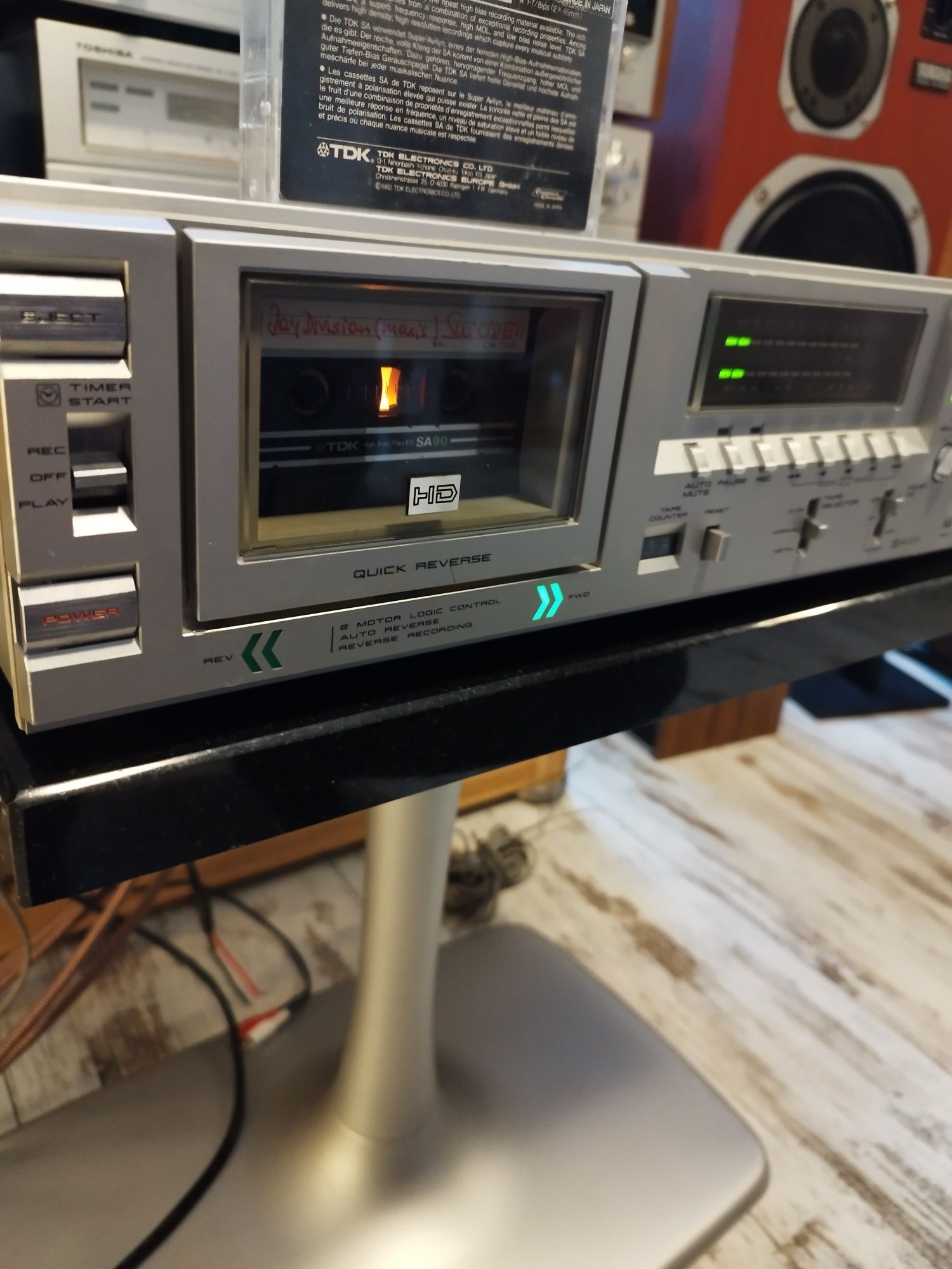 Magnetofon kasetowy -Akai CS-F33R