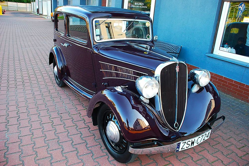 Fiat  Piękny, pełna dokumentacja, kolekcjonerski. Rok producji 1937