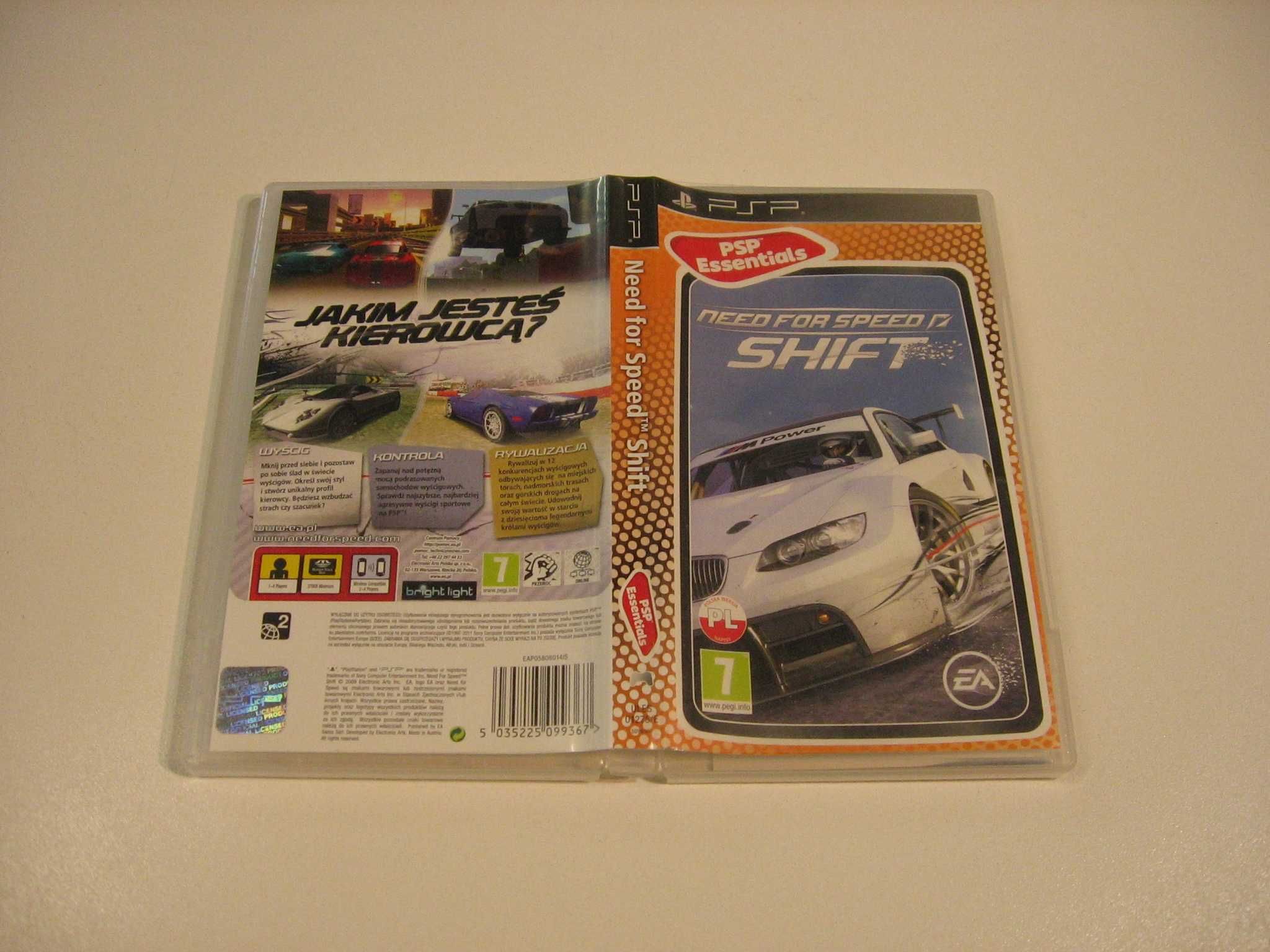 Need for Speed Shift PL - GRA PSP - Opole 3970