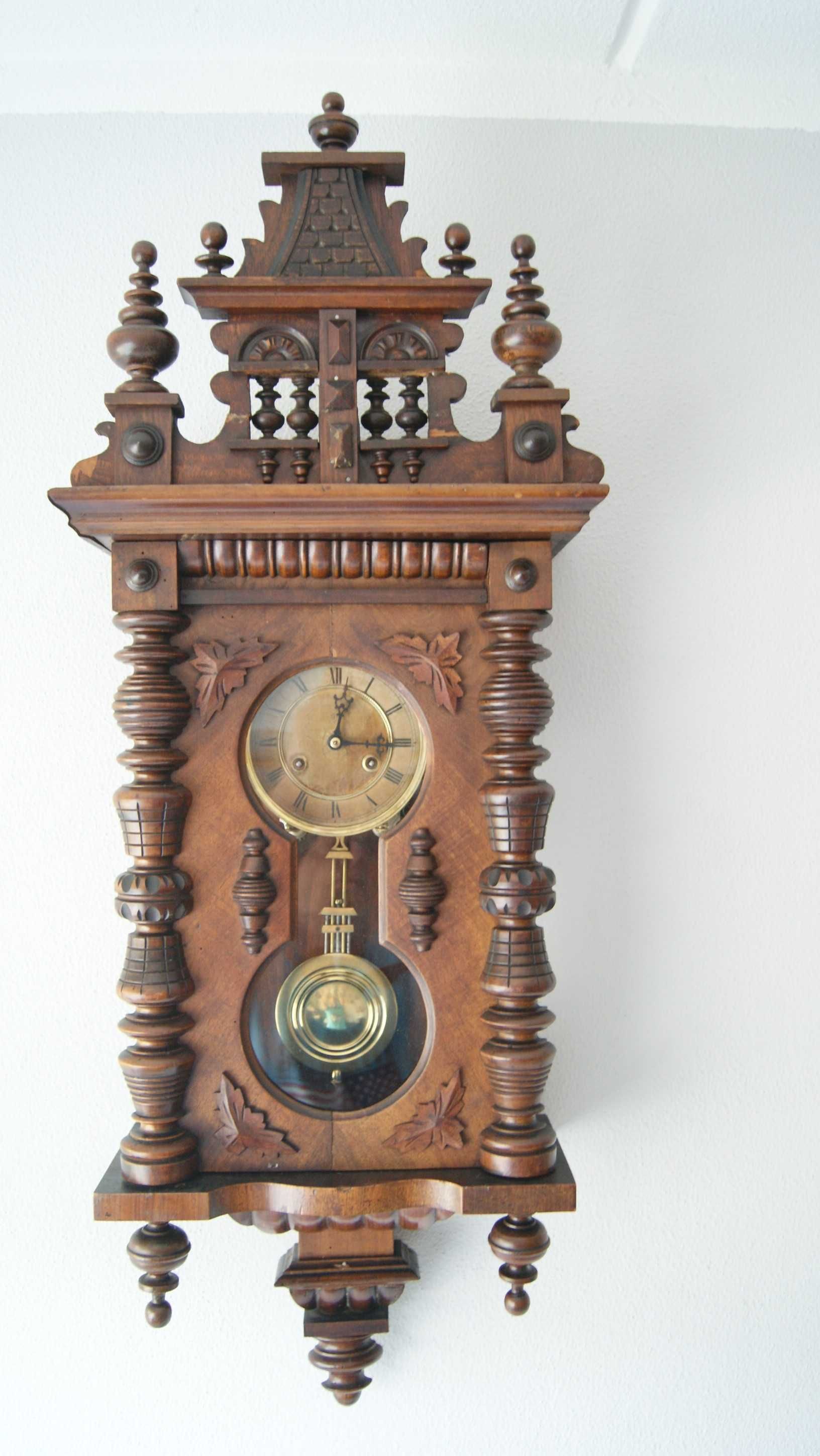 277 Zegar mechaniczny Junghans z 1907 roku antyk