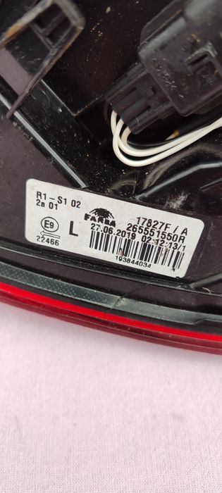 Фонарь Renault Clio LED Кліо