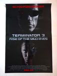 Plakat filmowy oryginalny - Terminator 3 - Bunt maszyn