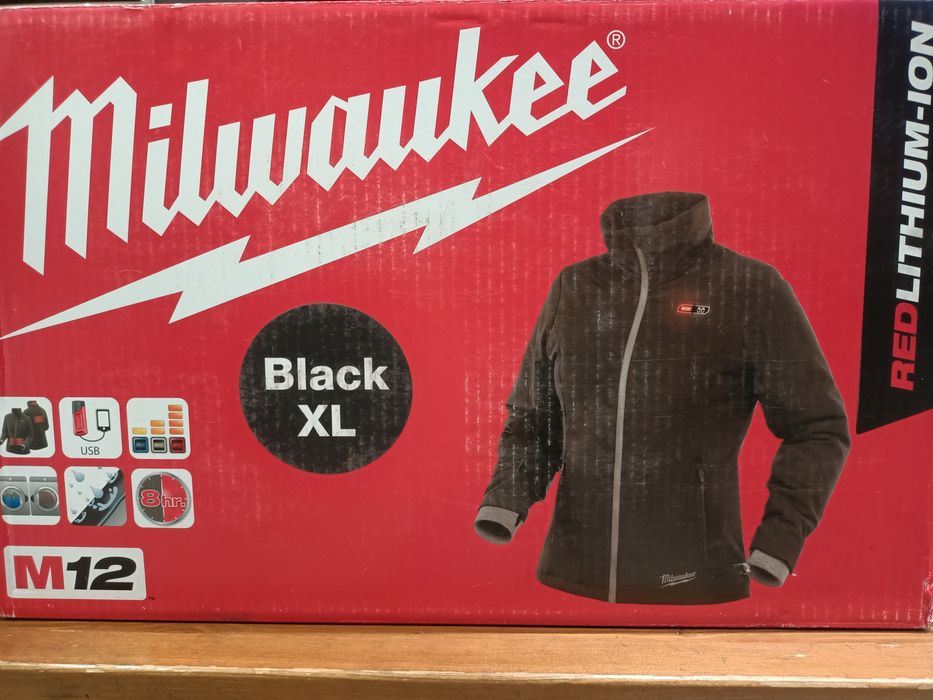 Kurtka Milwaukee XL grzana +2 baterie