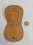 Porta moedas pele