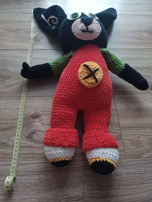 Maskotka Bing na szydełku stan idealny