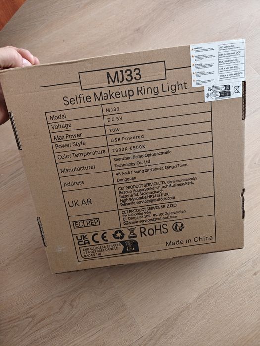 Ring light RGB completamente nova