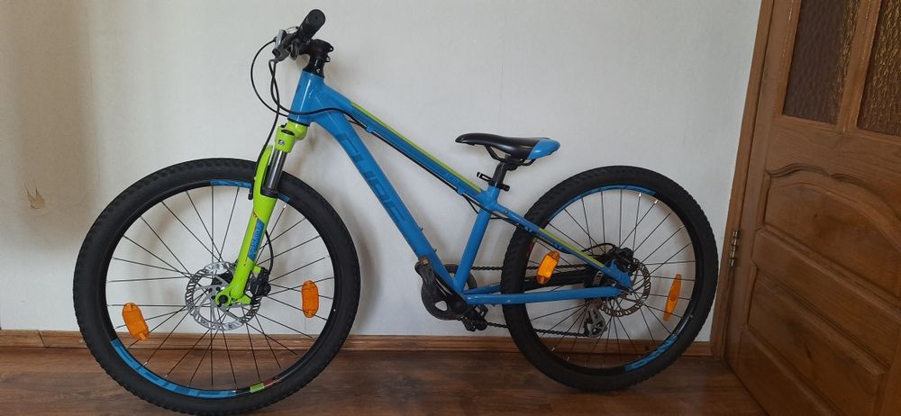 Велосипед Cube ACID 240 DISC reefblue-kiwi-red
