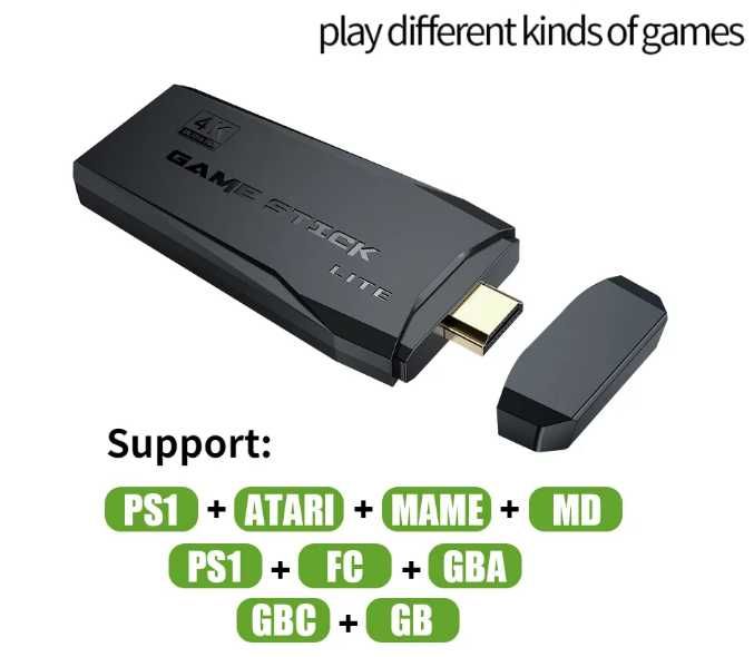 Vídeo Game Stick Lite 4K HD