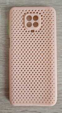 Breath Case do Xiaomi Redmi Note 9S/Note 9 Pro Złoty Róż